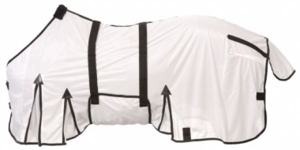 Showman ® White Lightweight Mesh Fly Sheet Default Shiloh
