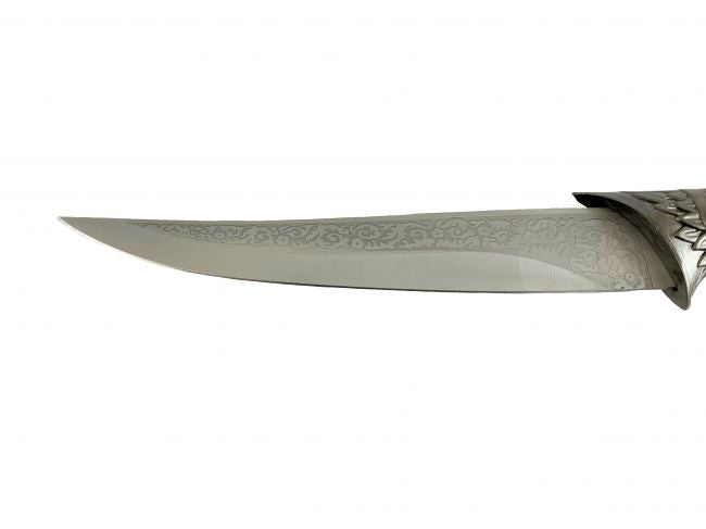 Stainless Steel 13-3/4" Knife with Running Horse scabbard Default Shiloh