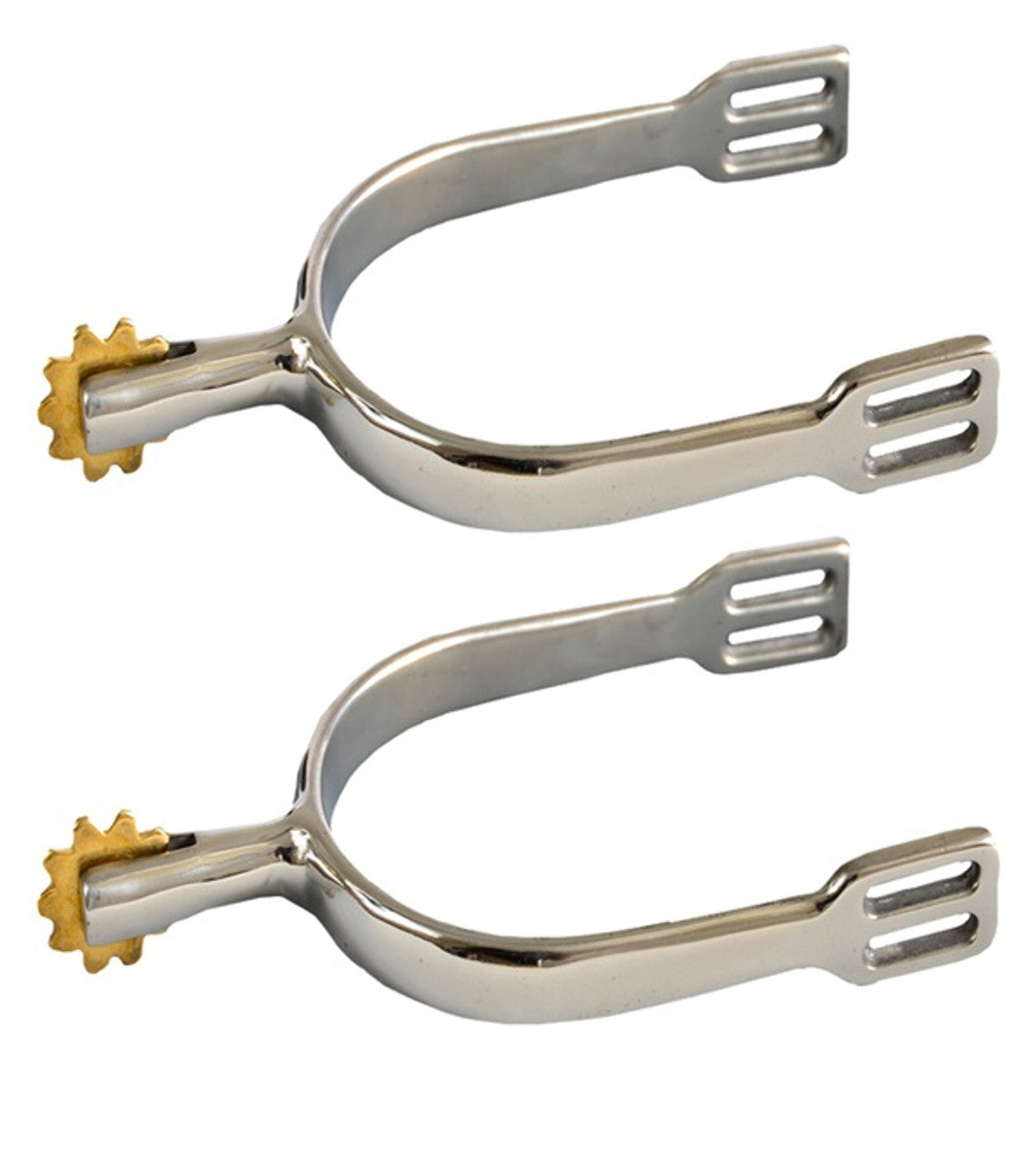 Stainless Steel German Spurs-TexanSaddles.com