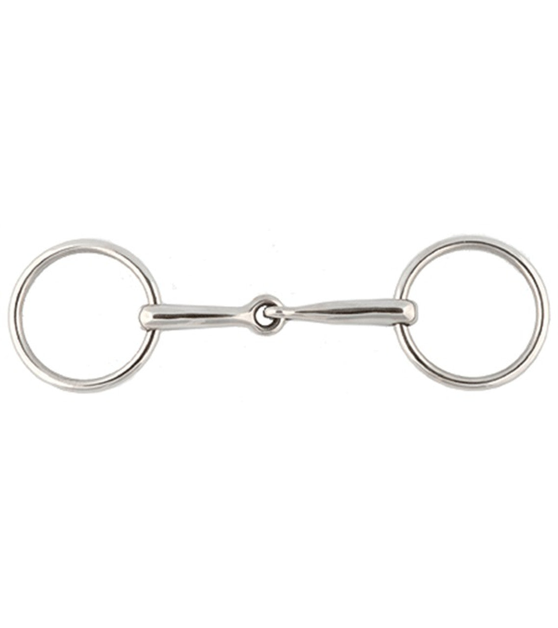Stainless Steel Loose Ring Bradoon Bit-TexanSaddles.com