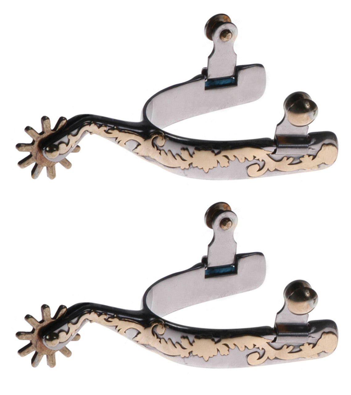 Stainless Steel Pro-Cutter Spurs-TexanSaddles.com