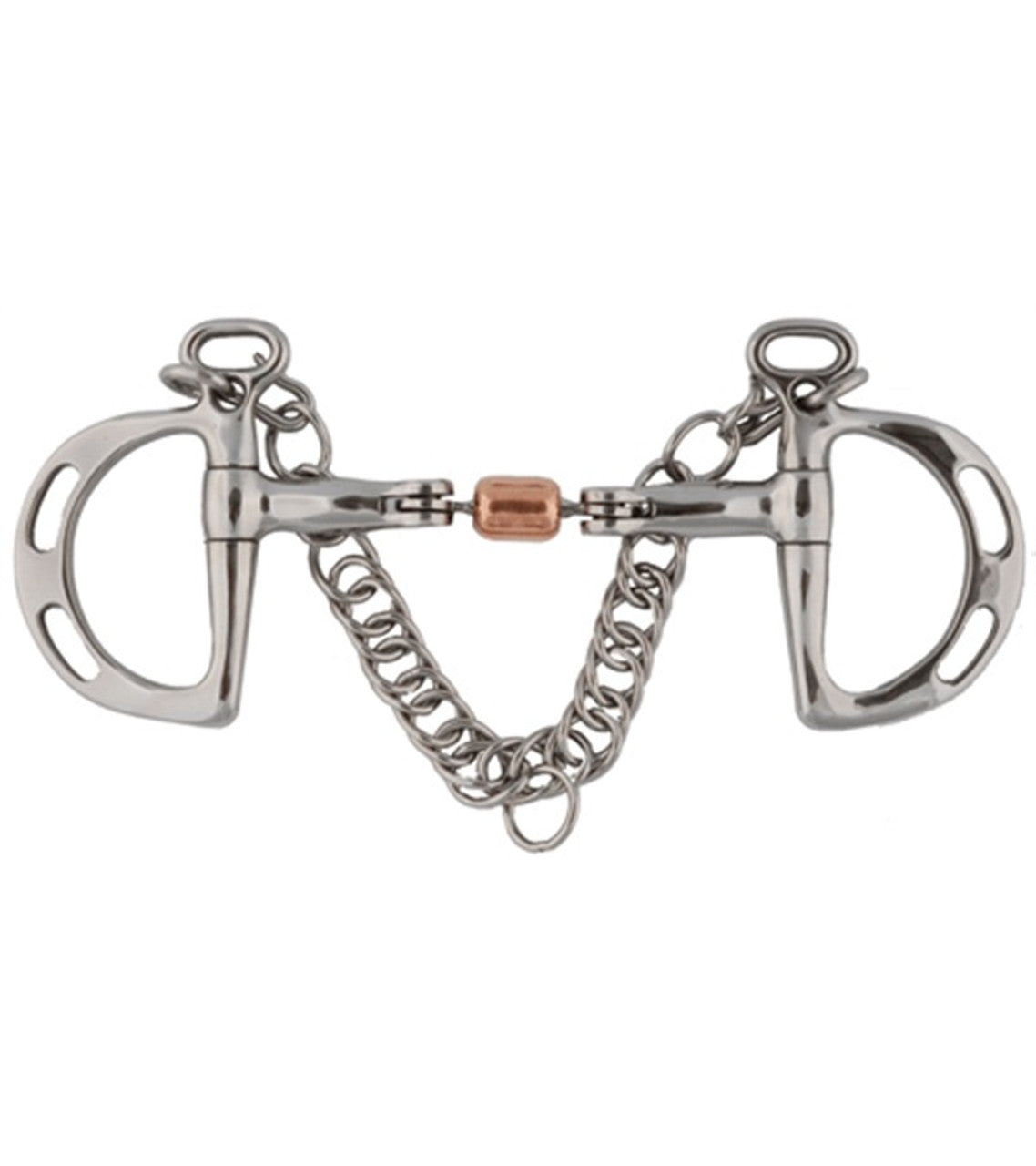Uxeter Double Hinge Copper Roller Bit-TexanSaddles.com