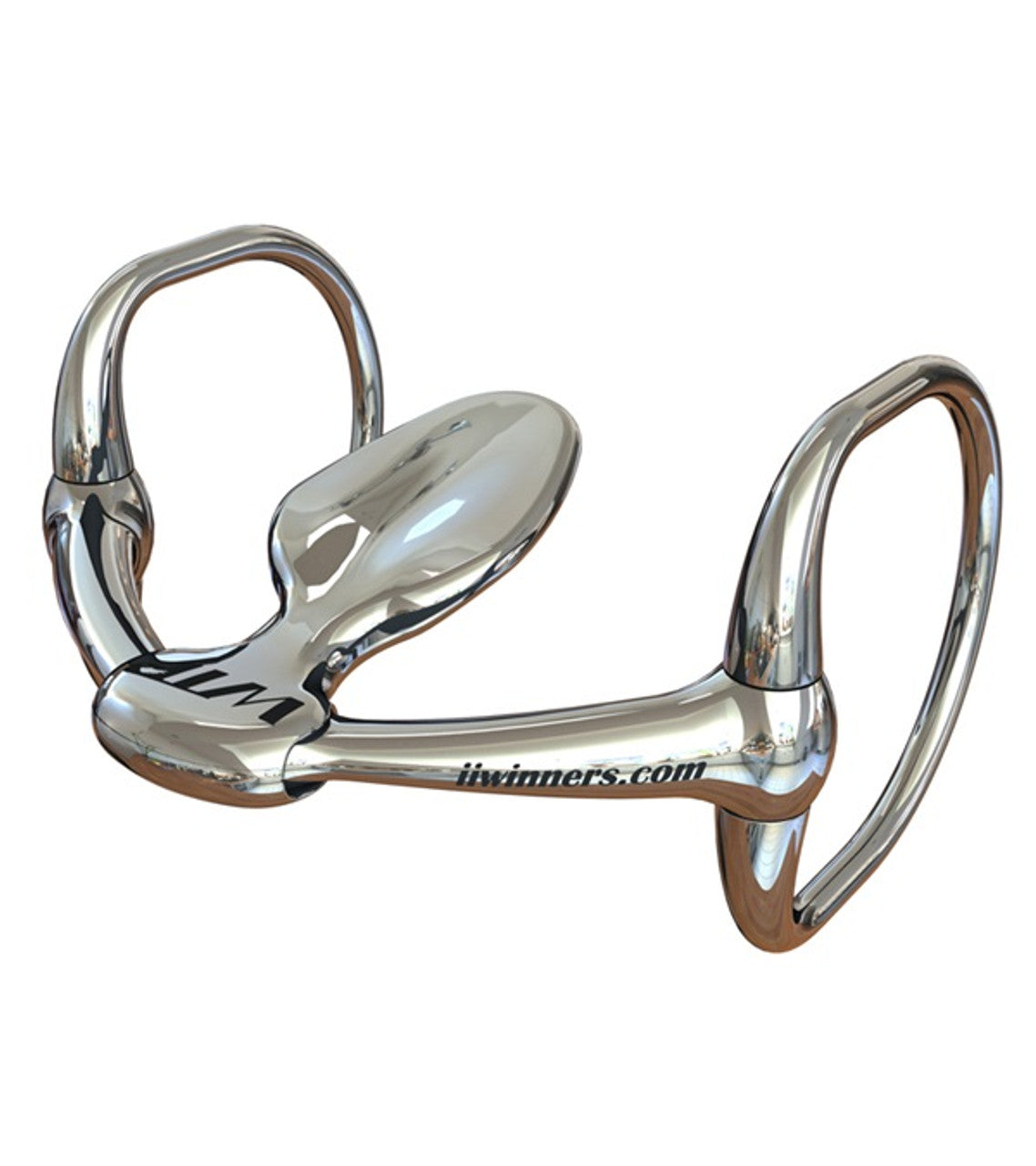WTP (Winning Tongue Plate) Eggbutt Bit with Extended Plate-TexanSaddles.com