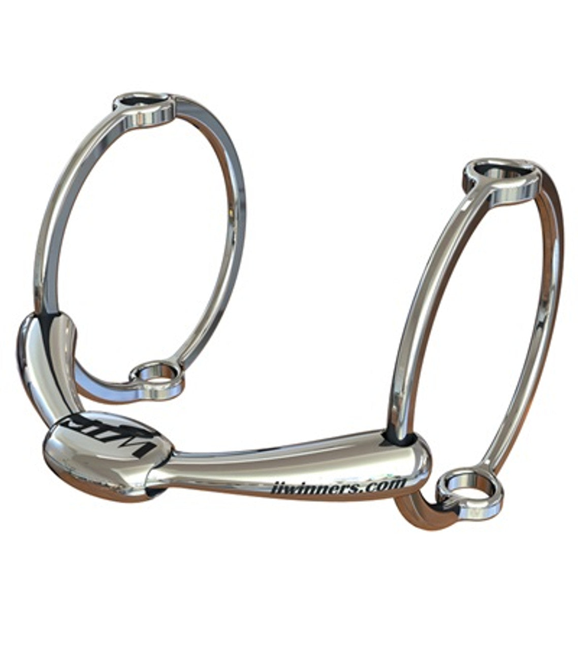 WTP (Winning Tongue Plate) Polo Gag Bit with Normal Plate & 67mm Rings-TexanSaddles.com