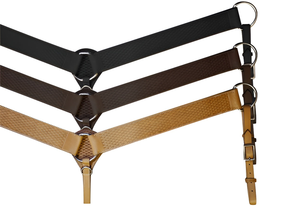 Western-Leather-D-Ring-Breast-Collars-For-Horses