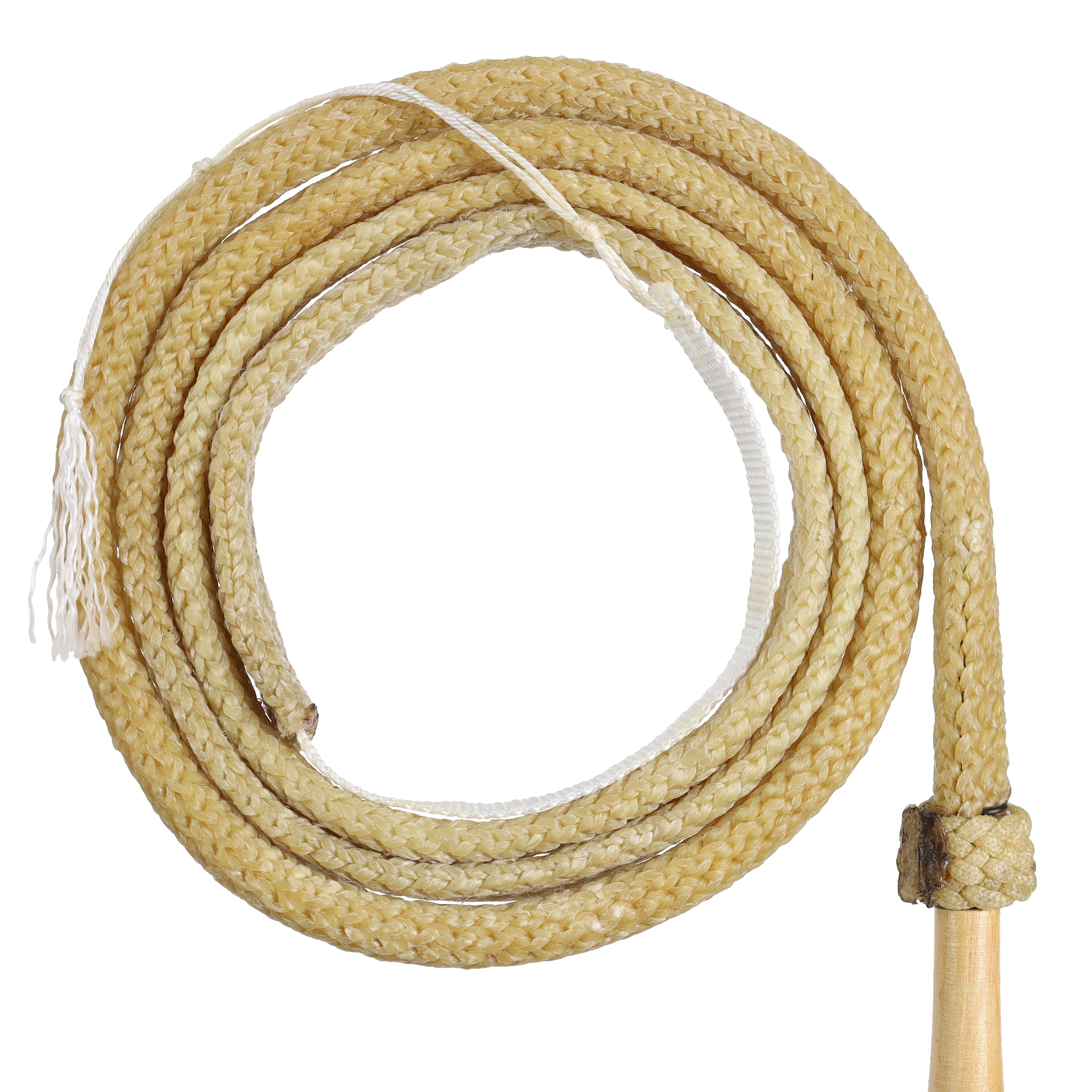 8 Ft Waxed Braided Bull Whip - Made in USA