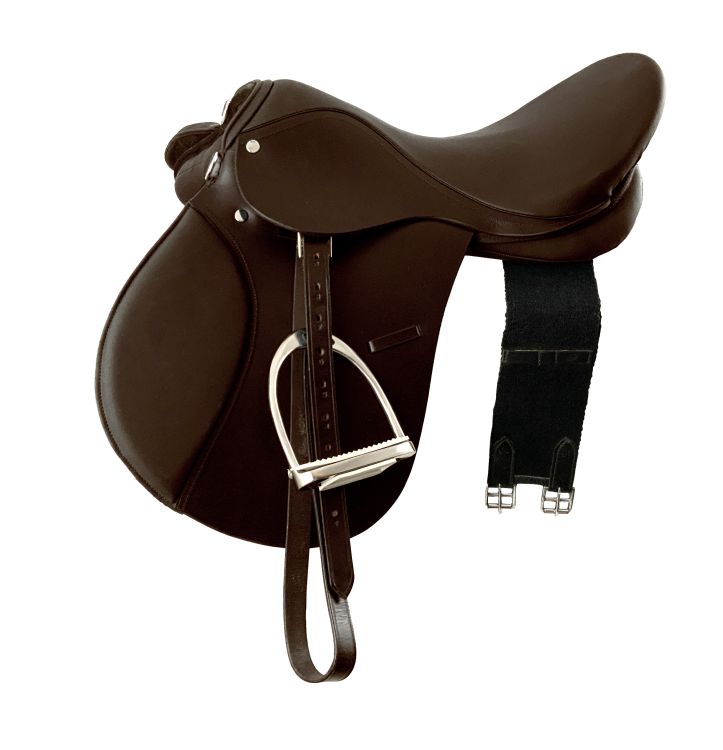 18" All-Purpose English Style Saddle With Fittings