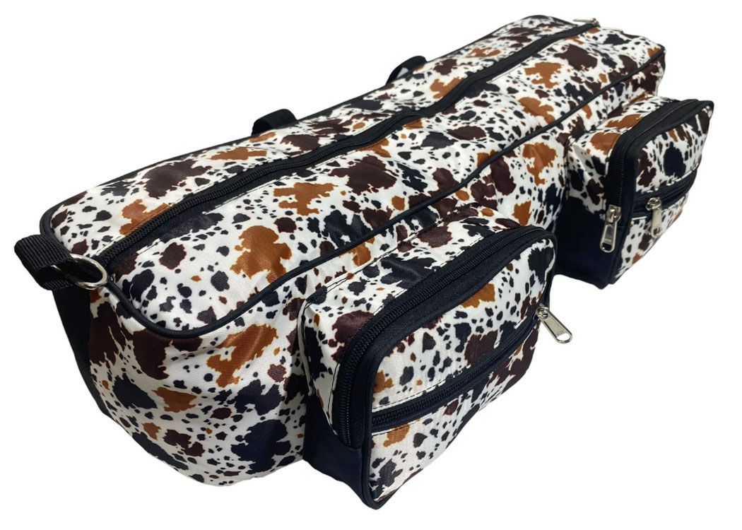 Showman Cow Print Trail Gear Cantle Bag
