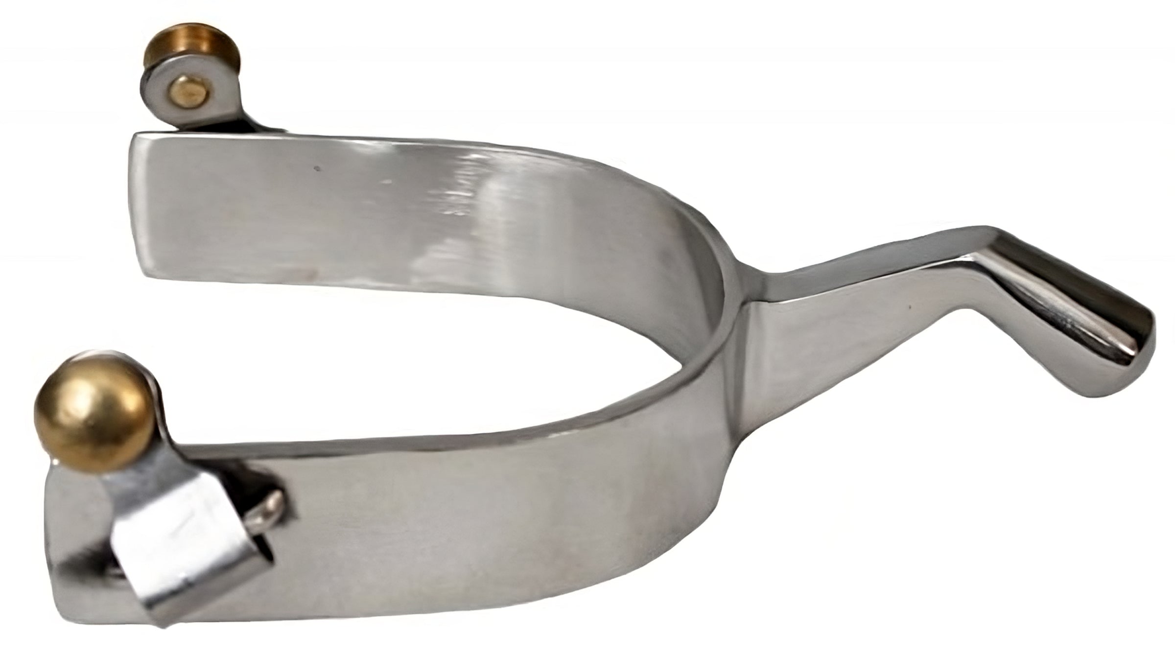 21148: Showman™ stainless steel spur with blunt end Western Spurs Showman