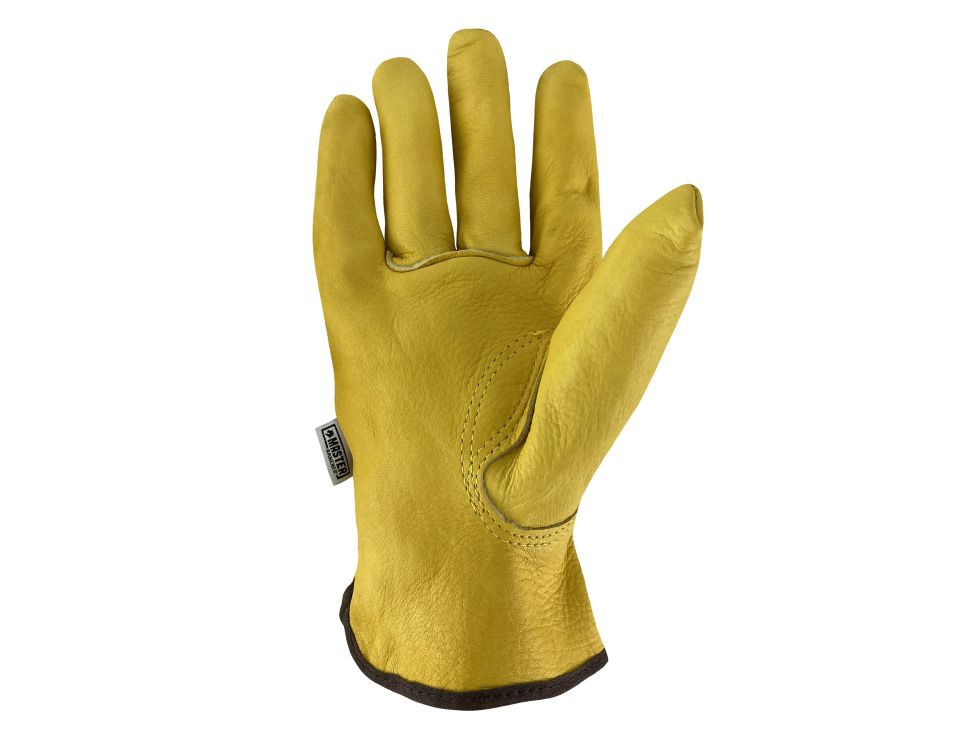 Master Rancher Grain Cowhide Leather Riding Gloves