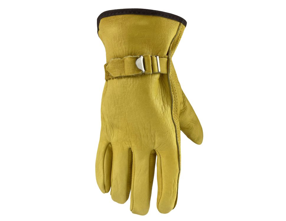 Master Rancher Grain Cowhide Leather Riding Gloves
