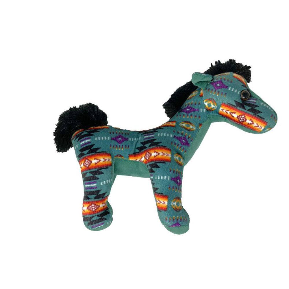 Aztec Print Stuffed 8" Horse