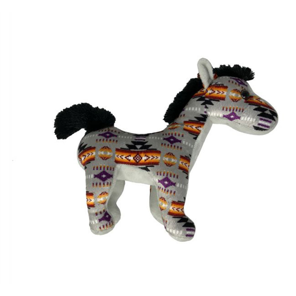 Aztec Print Stuffed 8" Horse