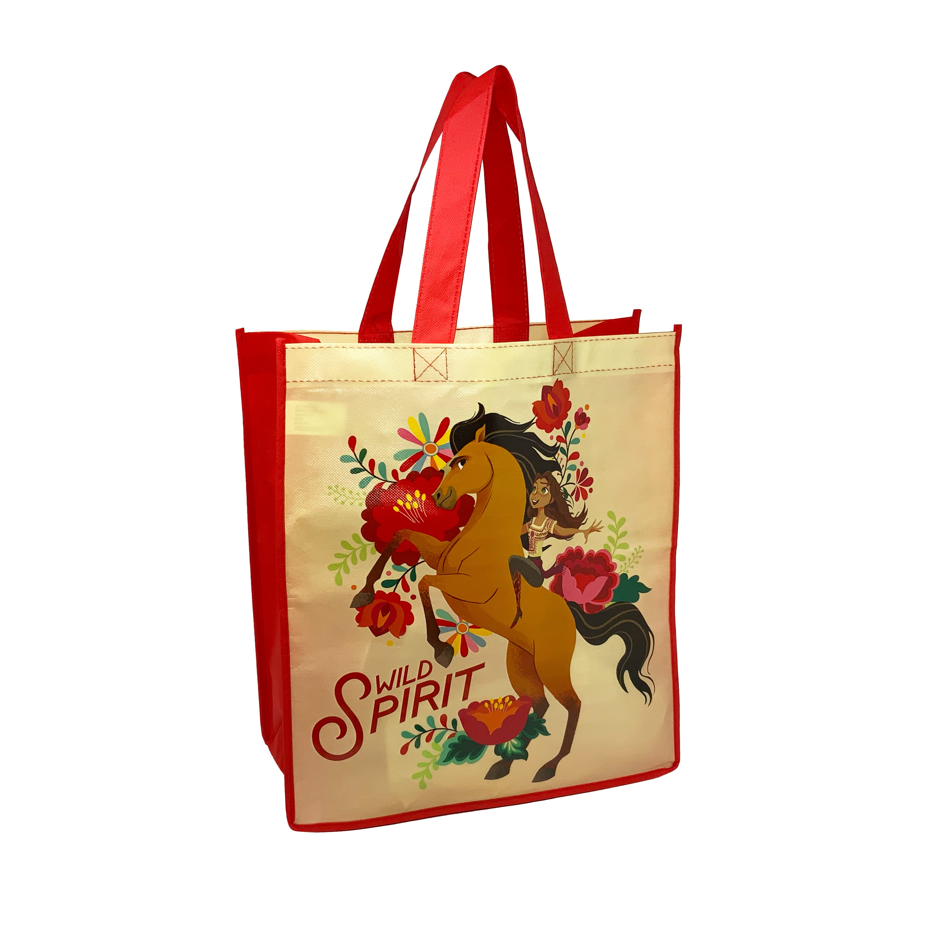 Spirit Untamed Large Reusable Tote Bag