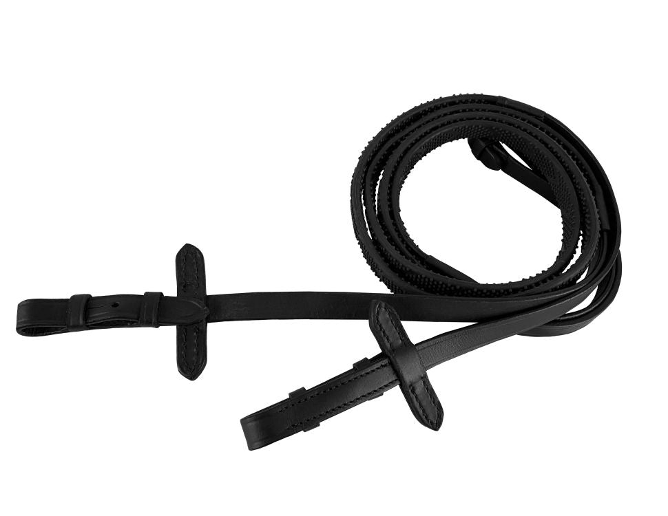 56" Raised Rubber Grip Reins