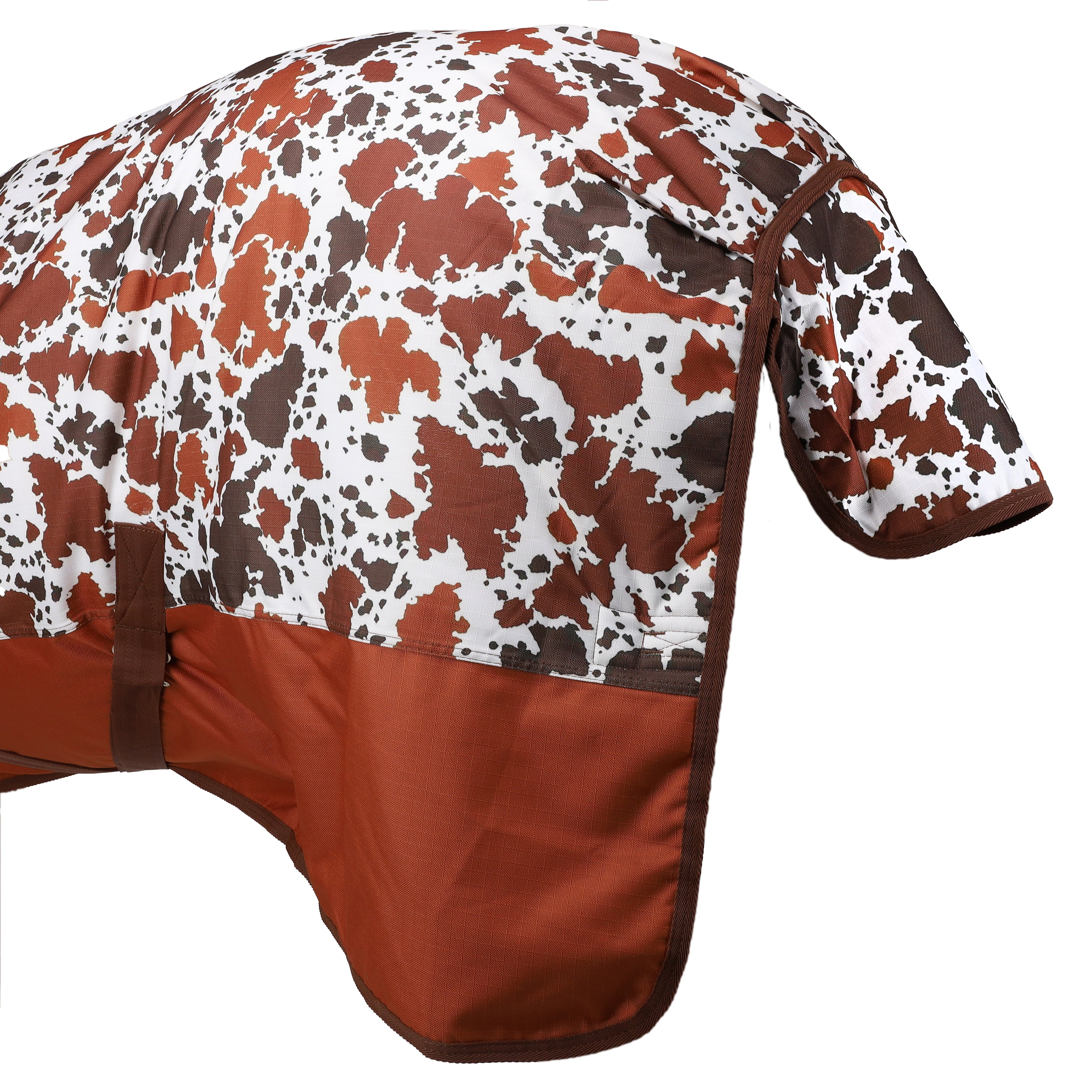 Showman Cow Print 1200D Waterproof and Breathable Turnout Blanket