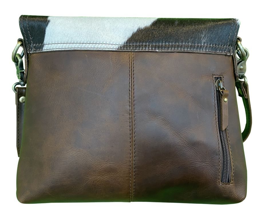 Klassy Cowgirl Genuine Hair on Cowhide Conceal Carry Crossbody Bag