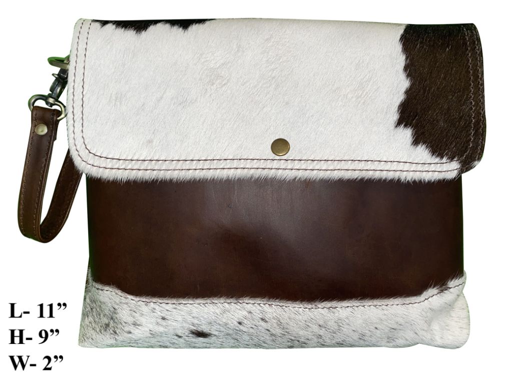 Klassy Cowgirl Genuine Hair on Cowhide Conceal Carry Crossbody Bag
