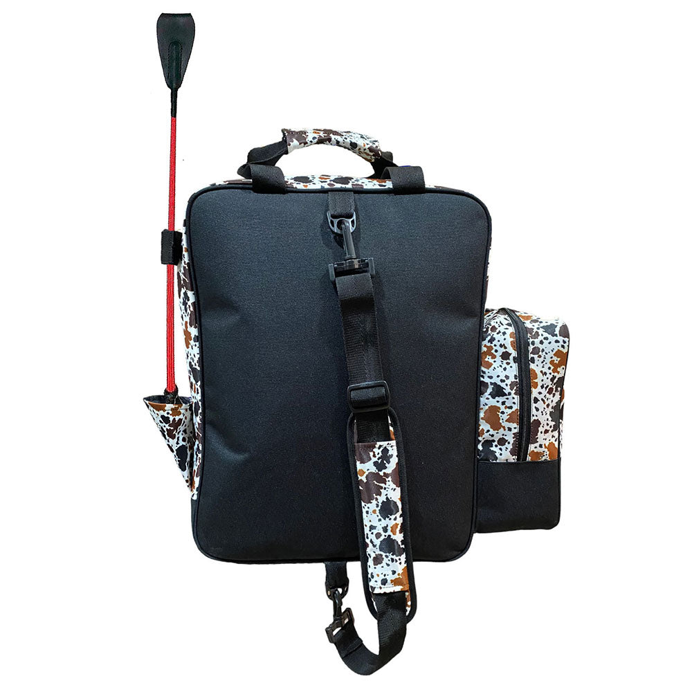 Showman Cow Print Equestrian Bag