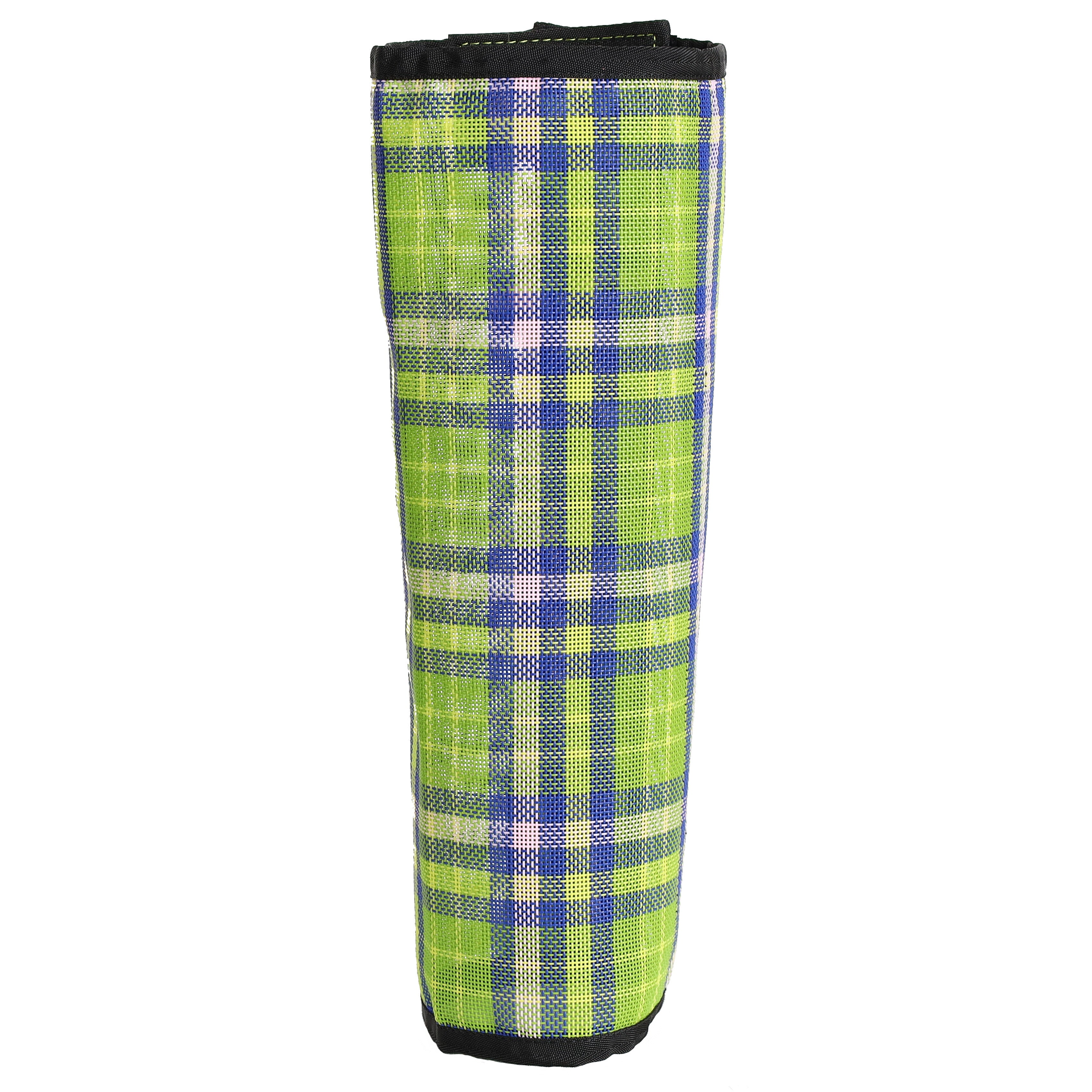Showman Lime Plaid Stand Up Fly Boot - Average