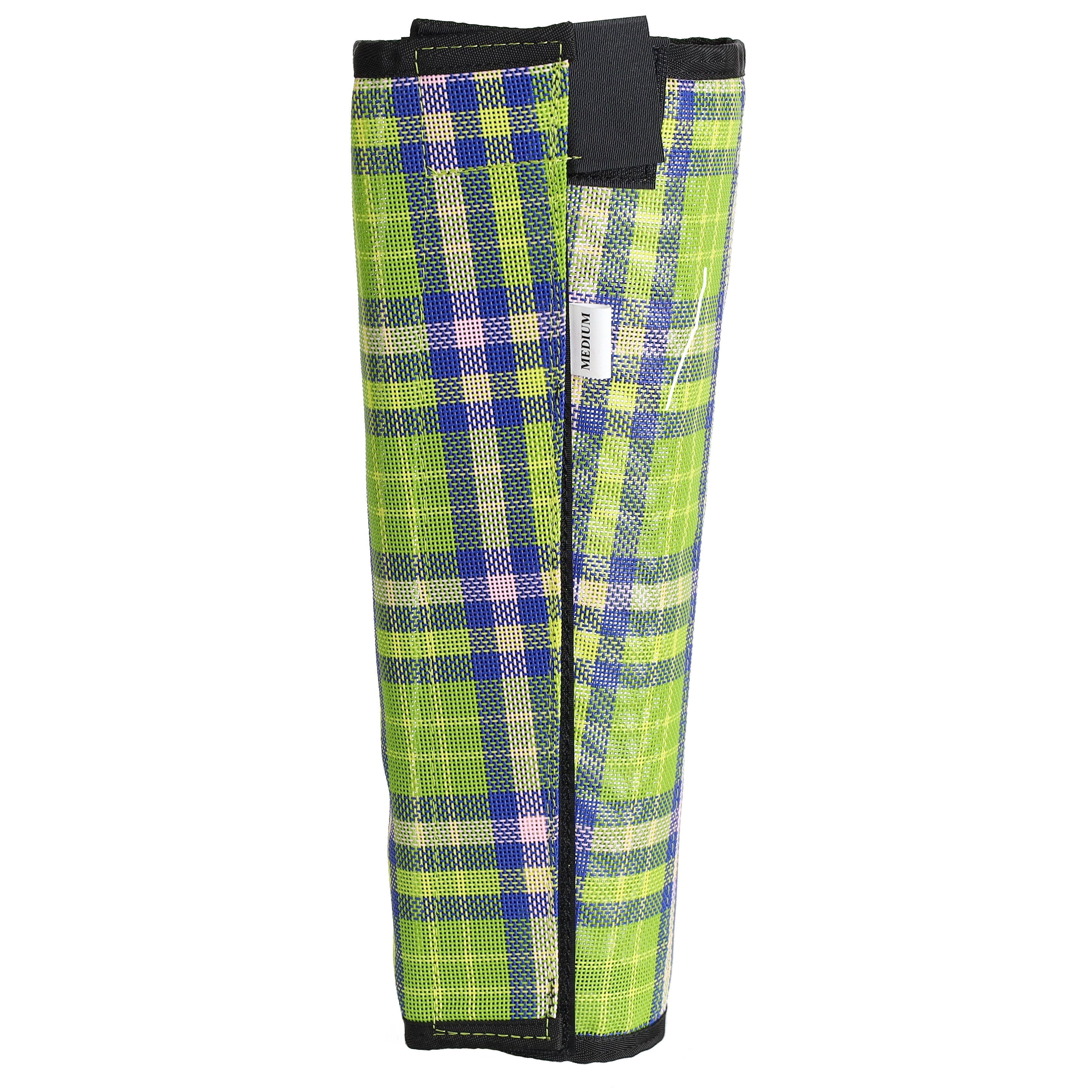 Showman Lime Plaid Stand Up Fly Boot - Average