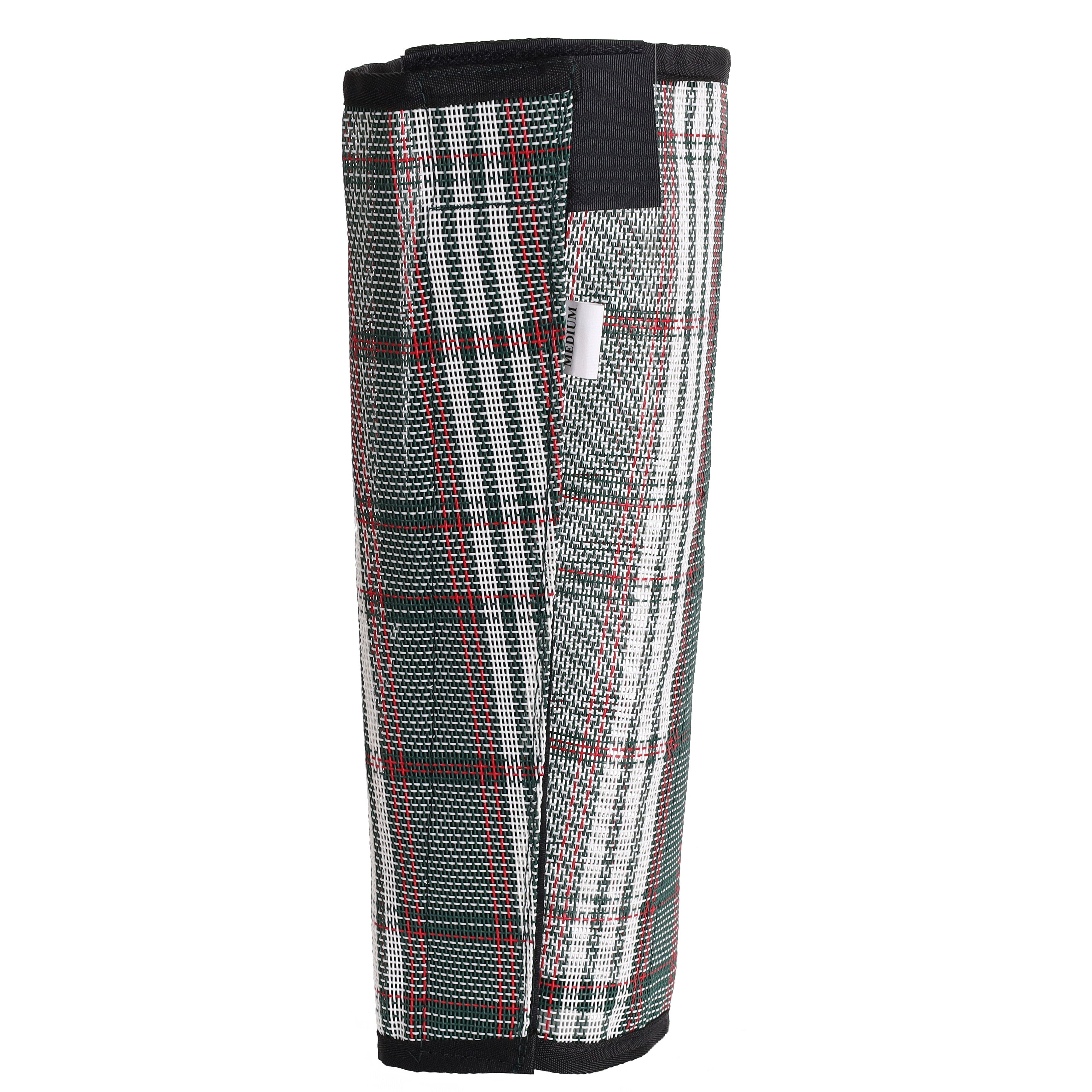 Showman Green Plaid Stand Up Fly Boot - Average