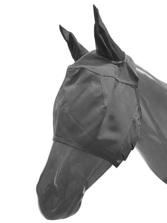 Showman Mesh Rip Resistant Pony Size Fly Mask with Ears and Velcro Closure