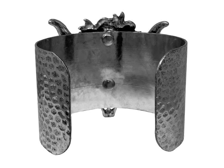 Western Steer-head Cuff Bracelet