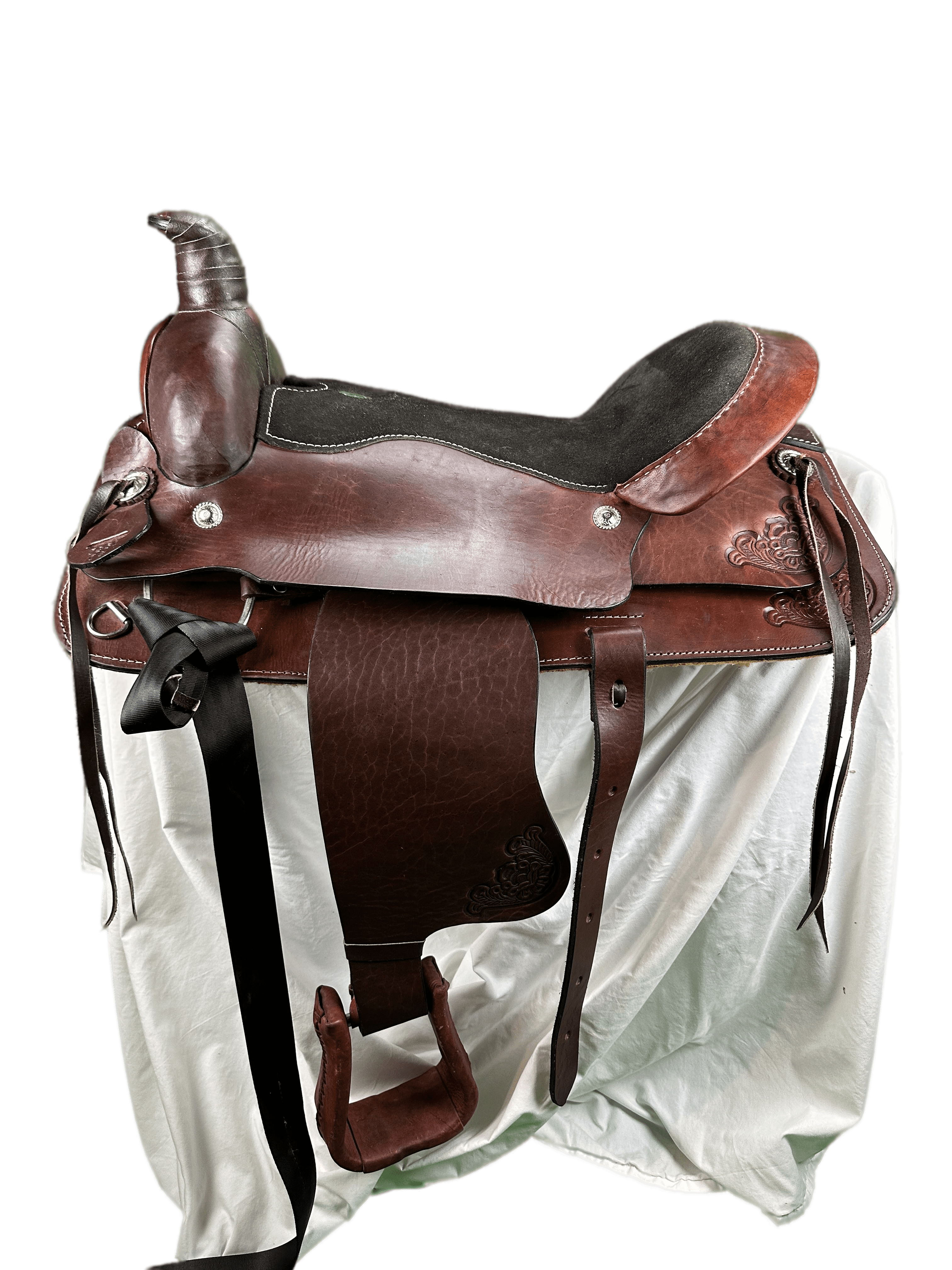 1951: Roping Style Saddle made by Buffalo Saddlery Roping Style Buffalo