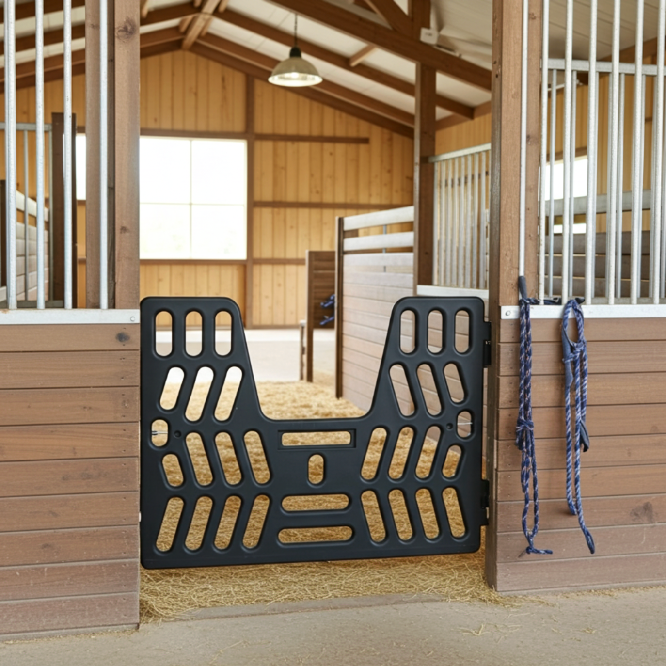 Horsemen's Pride Plastic Horse Stall Gate with Yoke 42"