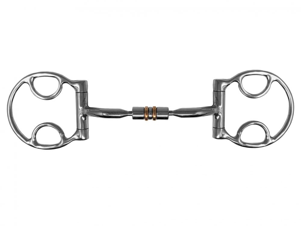 Showman Western Fixed D-Ring Bit