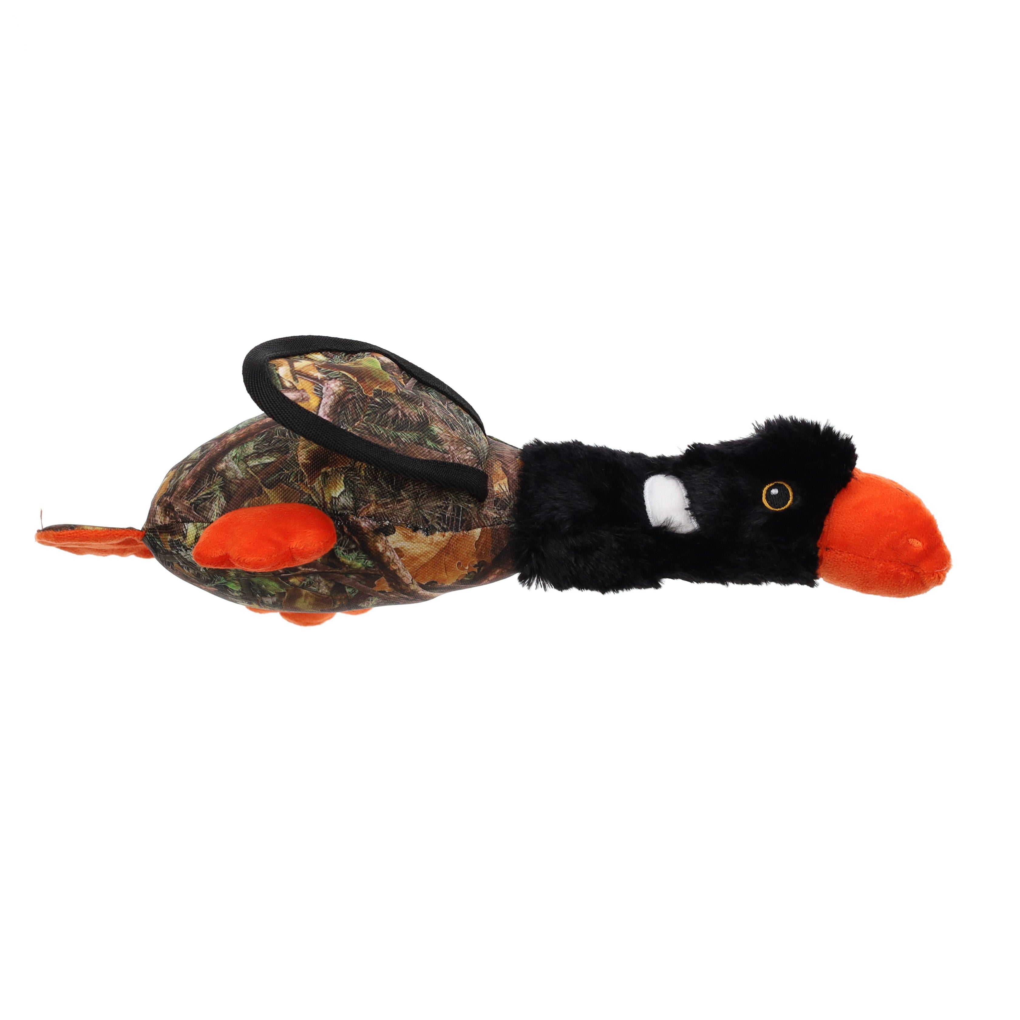 Camo Goose Tough Plush Squeaky Dog Toy