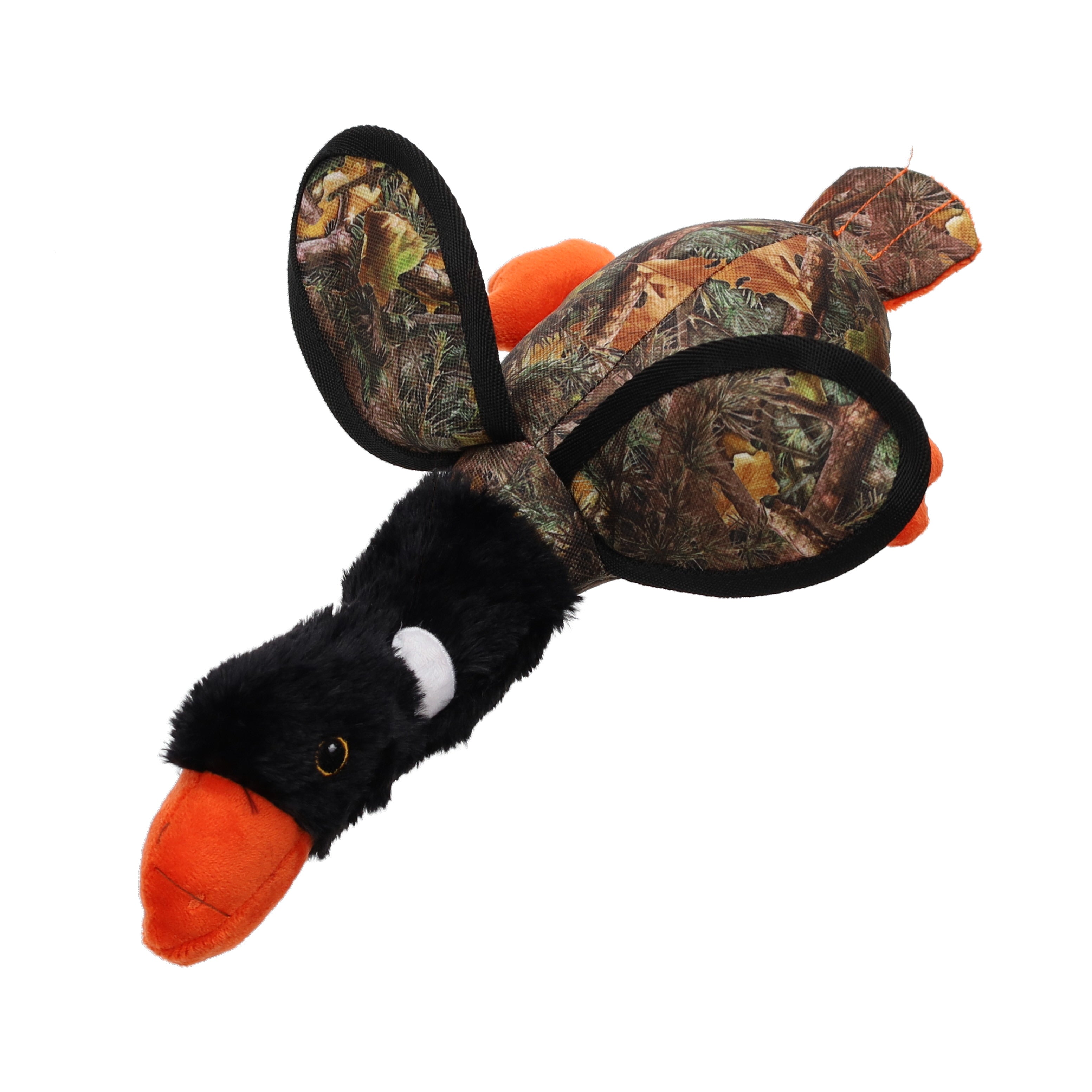 Camo Goose Tough Plush Squeaky Dog Toy