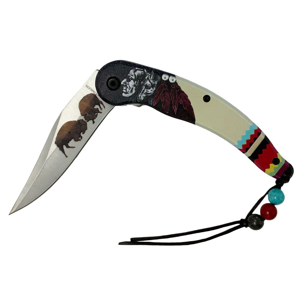 Heritage Hunt Bison Folding Blade
