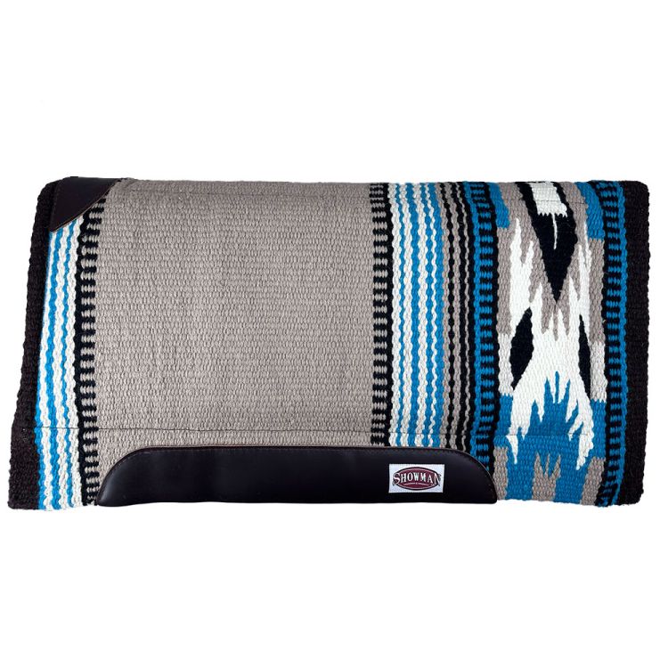 Showman 36" X 34" New Zealand multicolor Wool Cutter Style Pad