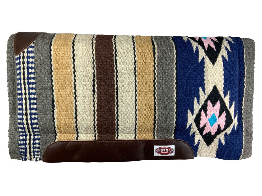 Showman 36" X 34" New Zealand Wool Cutter Style Saddle Pad