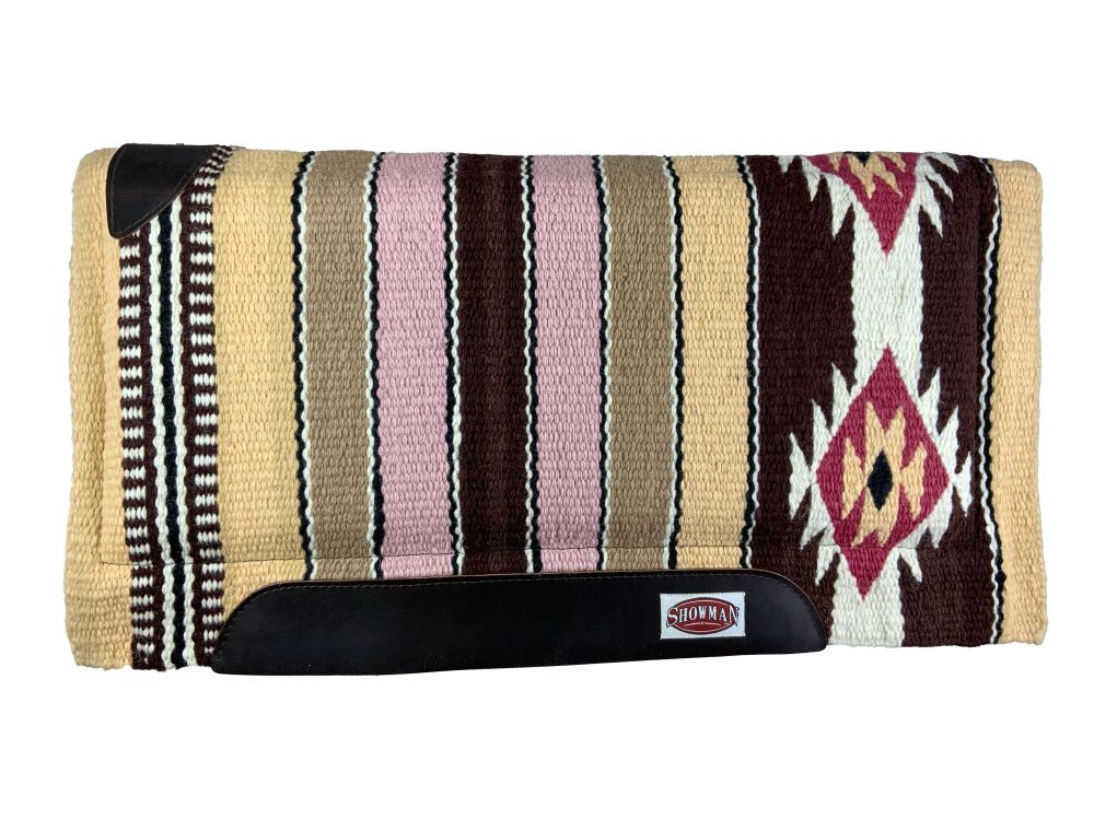 Showman 36" X 34" New Zealand Wool Cutter Style Saddle Pad