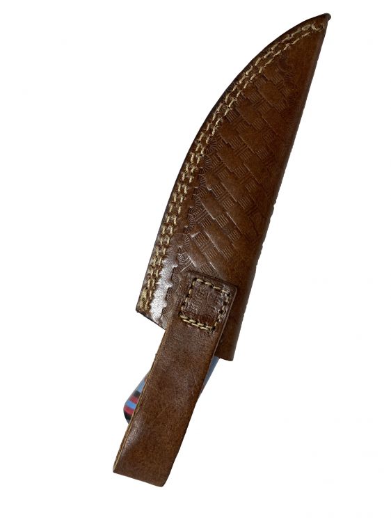 8" Old Ram Knife with Leather Sheath