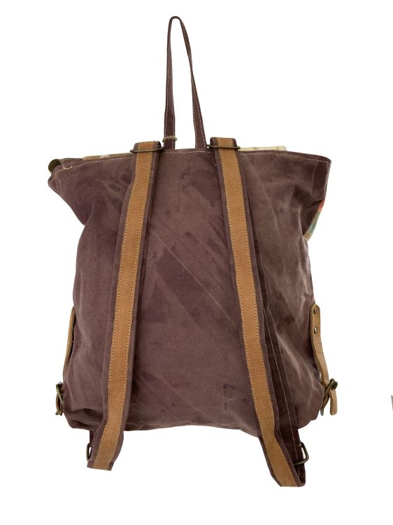 Klassy Cowgirl Vibrant Boho Upcycled Backpack Bag
