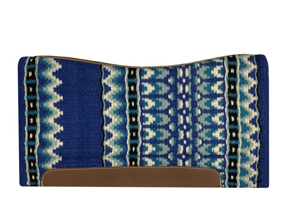 Showman 36" X 34" Wool Blanket Top Contoured Memory Felt Bottom Saddle Pad – Southwest