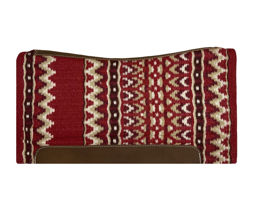 Showman 36" X 34" Wool Blanket Top Contoured Memory Felt Bottom Saddle Pad – Southwest