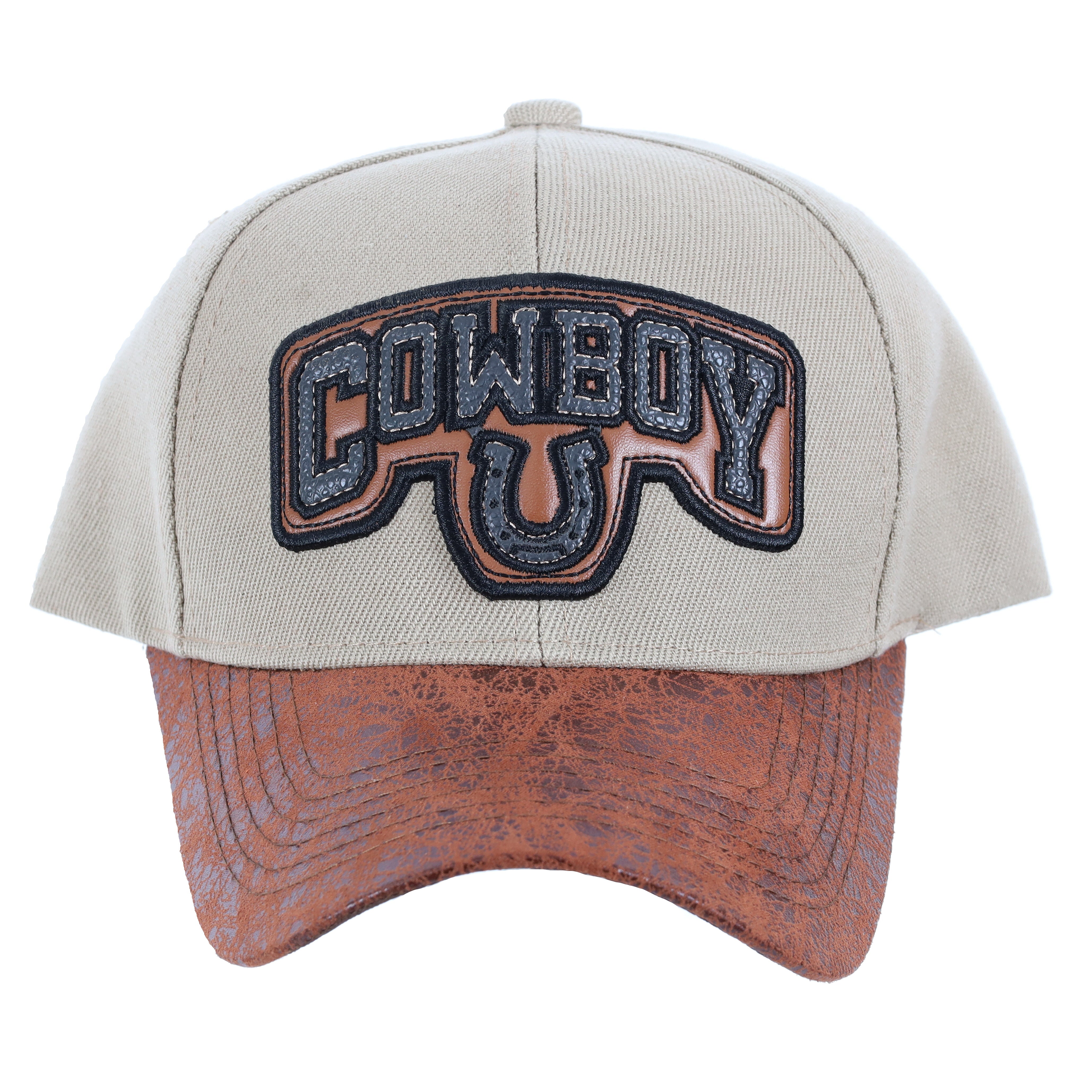 "Cowboy" Patch Baseball Cap