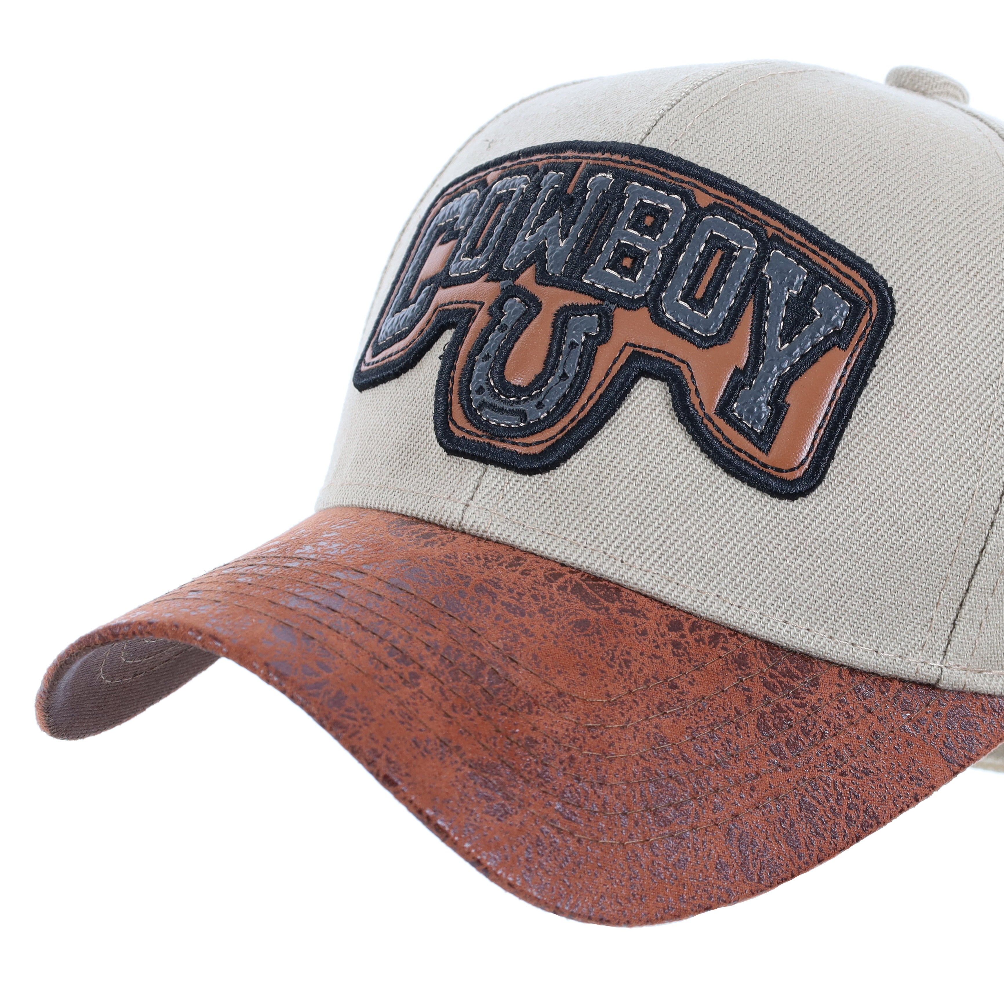 "Cowboy" Patch Baseball Cap