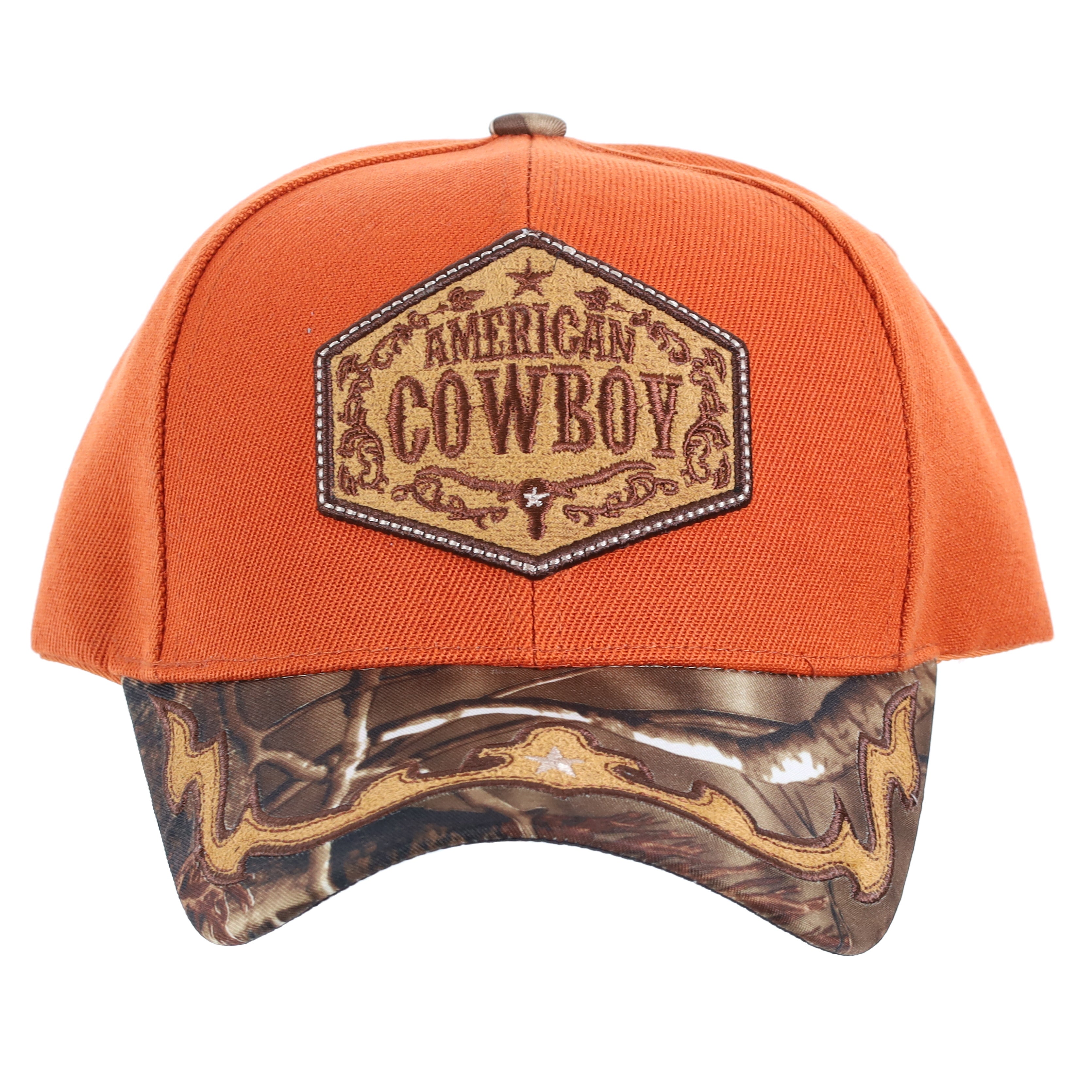 "American Cowboy" Embroidered Baseball Cap