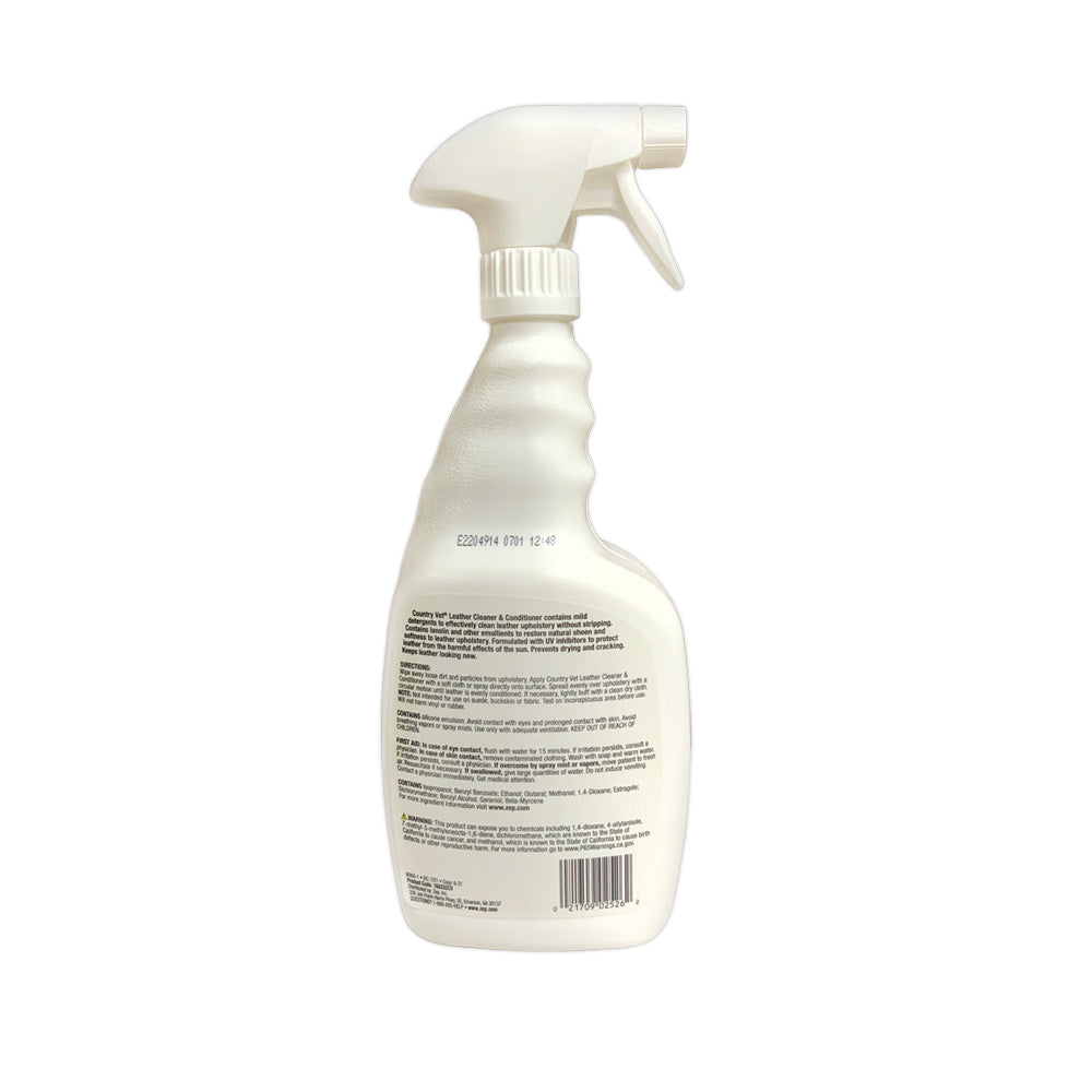 Country Vet Leather Cleaner and Conditioner - 32oz