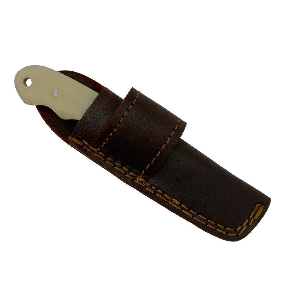 Old Ram Serrated Fixed Blade Skinner Knife