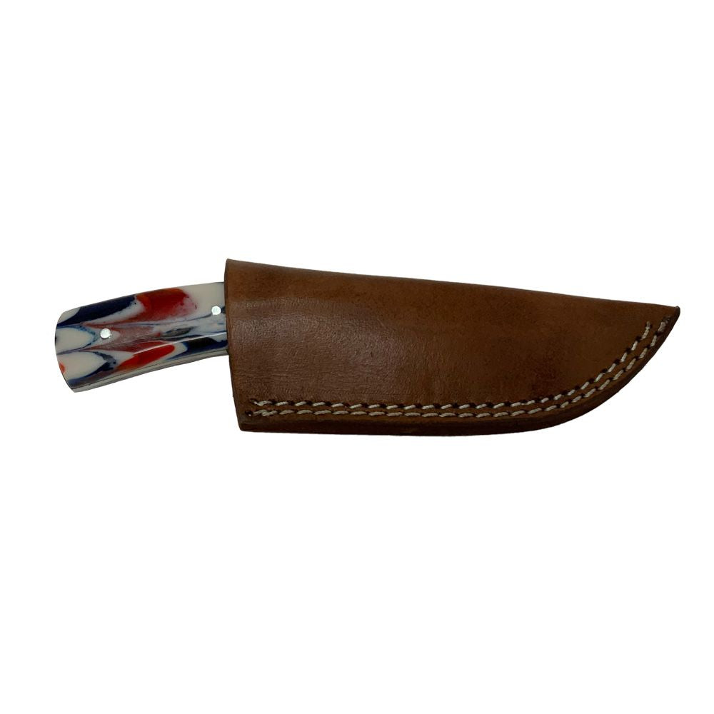 Old Ram Star Spangled Fix Blade Hunting Knife