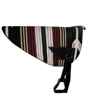 Showman Navajo Bareback Saddle Pad with Kodel Fleece Bottom - View 7