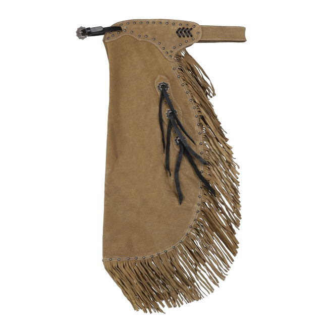 Showman Rustler's Ride Chinks western leather chinks product photo