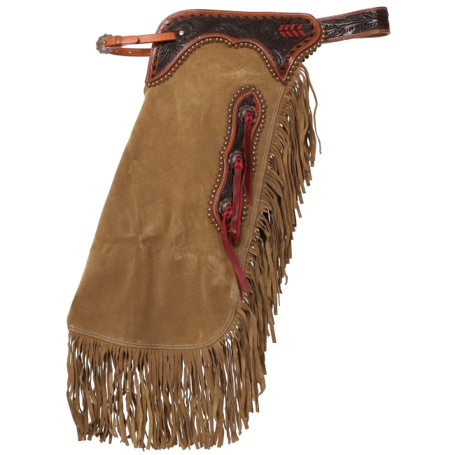 Showman Sandstone Chinks western leather chinks product photo